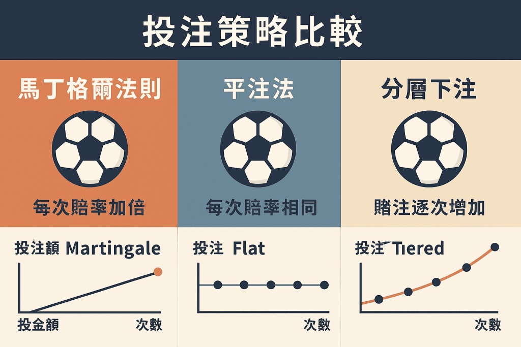 足球投注策略對比圖